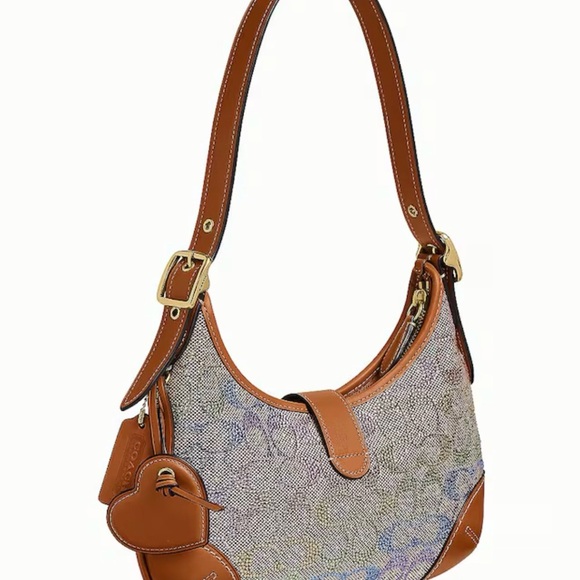 Coach Crystal Rainbow Hobo Bag 💎 💞 the Hamptons Hobo Limited Re-Edition 2005 🔥🔥 - Picture 3 of 10